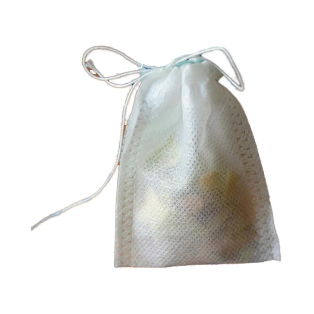 5.5*7cm Customizable-sized Non-woven Reusable Tea Bags, Marked Tea Bags, Tea Bags with Drawstrings