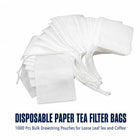 Bulk Disposable Empty Tea Bags Drawstring Filter Paper 1000 Pcs for Loose Leaf Tea Coffee Brewing Infusion