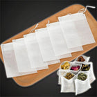 Disposable Green Tea Filter Bags with Natural Draw Strings Eco-Friendly Packaging & Printing Product