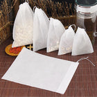 Customizable-sized non-woven reusable  tea bags, marked tea bags, tea bags with drawstrings