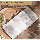 Biodegradable Folded-style Tea Bags Made of Environmentally Friendly Corn Fiber Filter Tea Bags