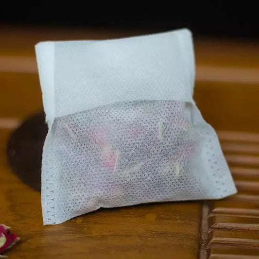Non-woven Fabric Reverse-fold Tea Bags, Reverse-fold sealed Tea Bags, Disposable Herbal Tea Bags.