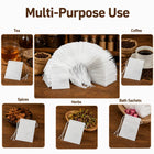 Bulk Disposable Empty Tea Bags Drawstring Filter Paper 1000 Pcs for Loose Leaf Tea Coffee Brewing Infusion