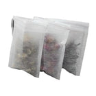 Biodegradable PLA Corn Fiber Tea Bags with logo Labels Customizable