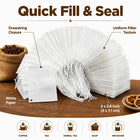 Bulk Disposable Empty Tea Bags Drawstring Filter Paper 1000 Pcs for Loose Leaf Tea Coffee Brewing Infusion