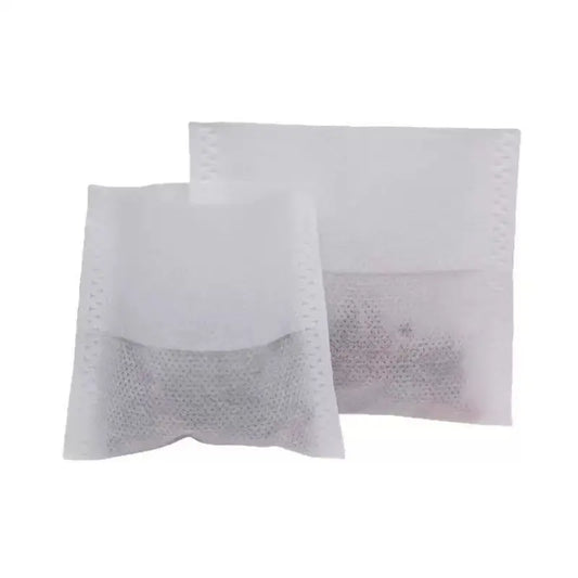 Disposable Tea Bag  Heat Seal Empty String Non-woven Teabags Herb Loose Tea Bag Folded Cuff Style