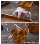 7*9cm Disposable Drawstring Bag Herbal MedicineFlower Tea Brewing Eco-friendly Biodegradable Material Suitable Premium Tea Bags