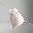 Disposable Green Tea Filter Bags with Natural Draw Strings Eco-Friendly Packaging & Printing Product